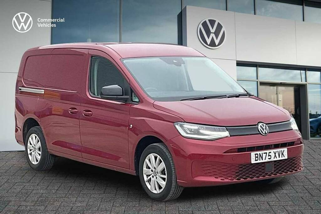 Volkswagen Caddy Maxi 2.0 Tdi 122Ps Commerce Pro Van Dsg Tech Pack Red