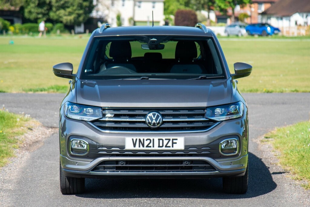 Volkswagen T-Cross 1.0 Tsi R-line Euro 6 Ss VN21DZF Grey #6