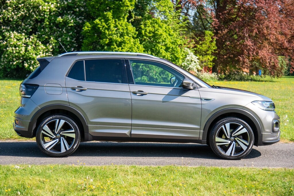 Volkswagen T-Cross 1.0 Tsi R-line Euro 6 Ss VN21DZF Grey #5