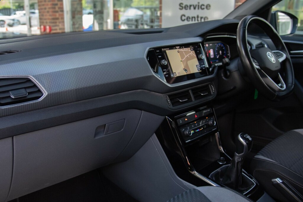 Volkswagen T-Cross 1.0 Tsi R-line Euro 6 Ss VN21DZF Grey #3