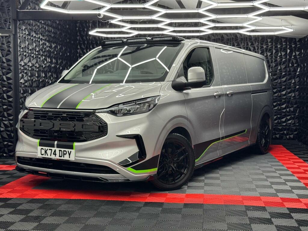 Ford Transit Custom Panel Van 2.0 300 Ecoblue Limited L2 H1 Euro 6 S CK74DPY Silver #4