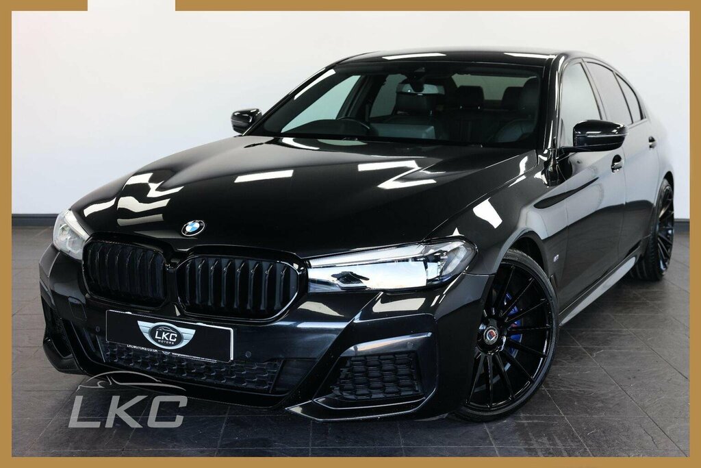 BMW 5 Series Saloon 2.0 520D Mht M Sport Steptronic Euro 6 Ss Black