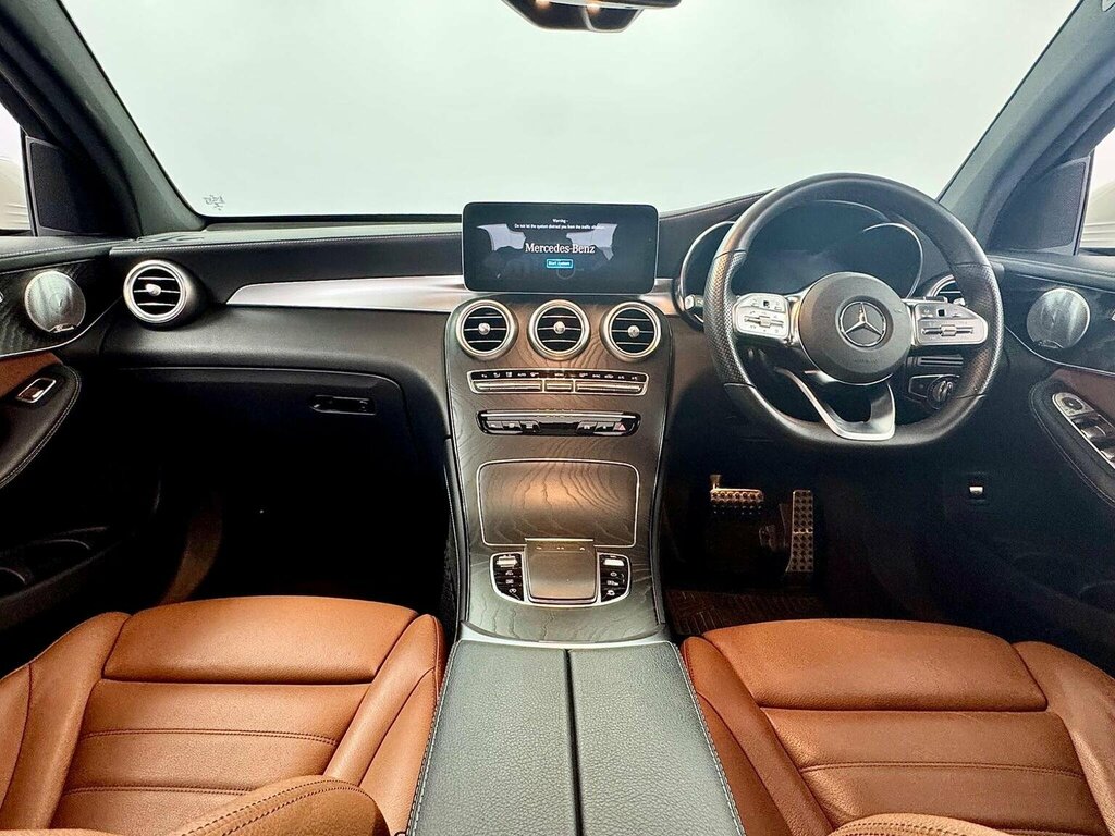 Mercedes-Benz GLC Class Suv 2.0 Glc300d Amg Line Premium Plus Coupe G-tr White #3