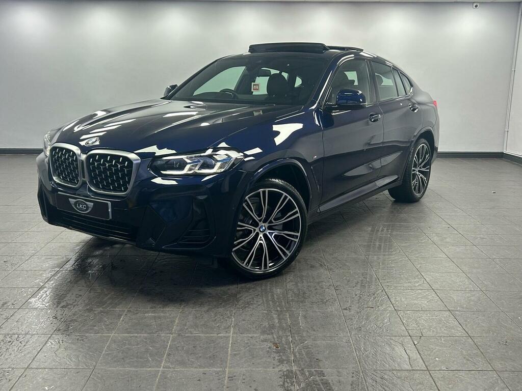 BMW X4 Suv 2.0 20D Mht M Sport Xdrive Euro 6 Ss 5 Blue