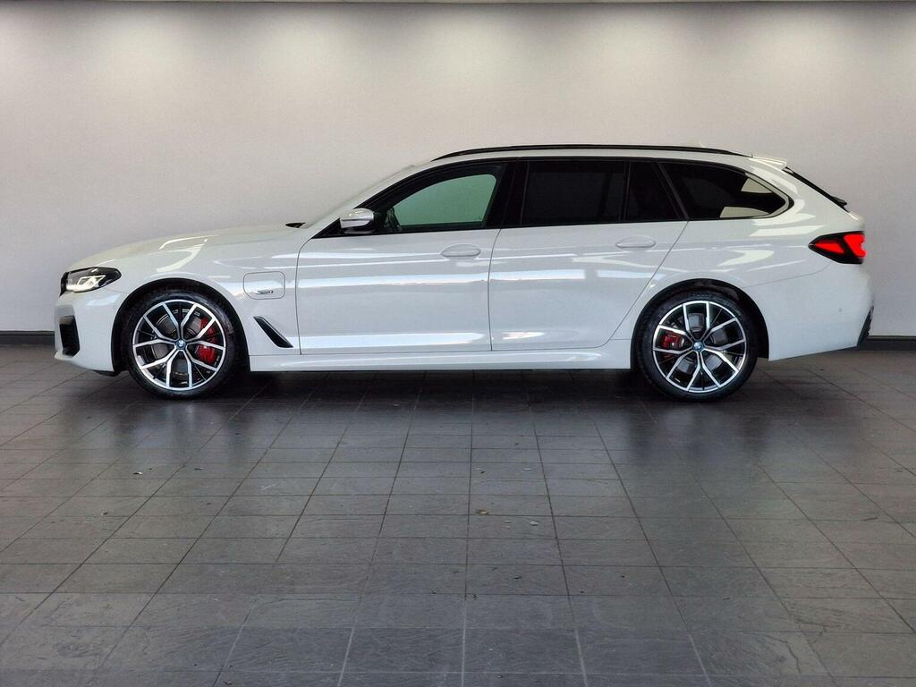 BMW 5 Series Estate 2.0 530E 12Kwh M Sport Touring Steptronic X BU24KRN White #2