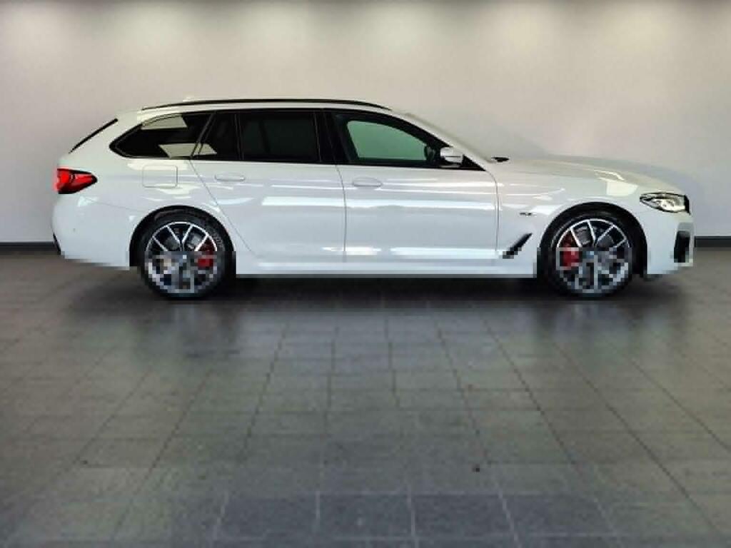 BMW 5 Series Estate 2.0 530E 12Kwh M Sport Touring Steptronic X BU24KRN White #4