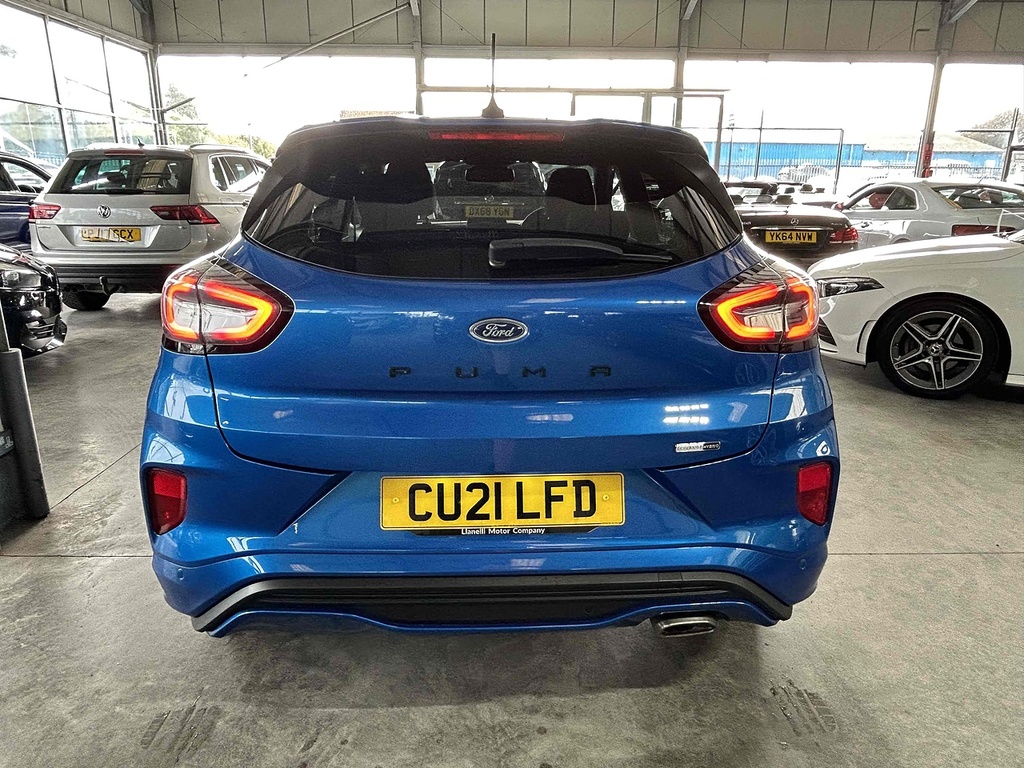 Ford Puma 1.0T Ecoboost Mhev St-line Suv E CU21LFD Blue #6