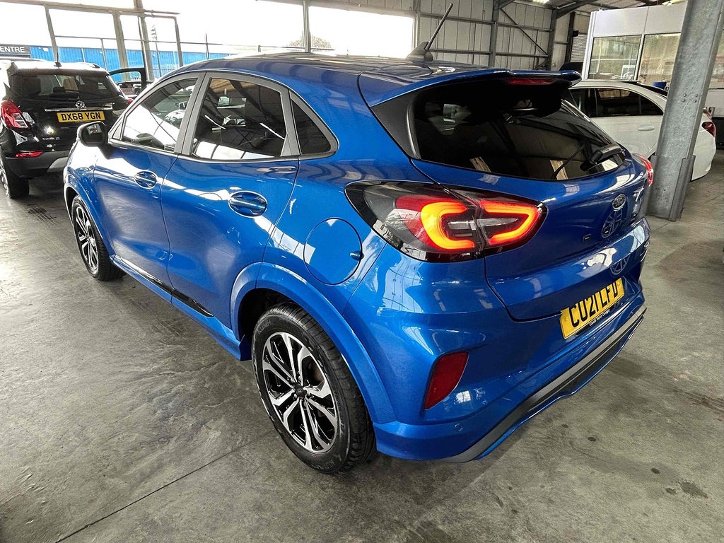 Ford Puma 1.0T Ecoboost Mhev St-line Suv E CU21LFD Blue #5