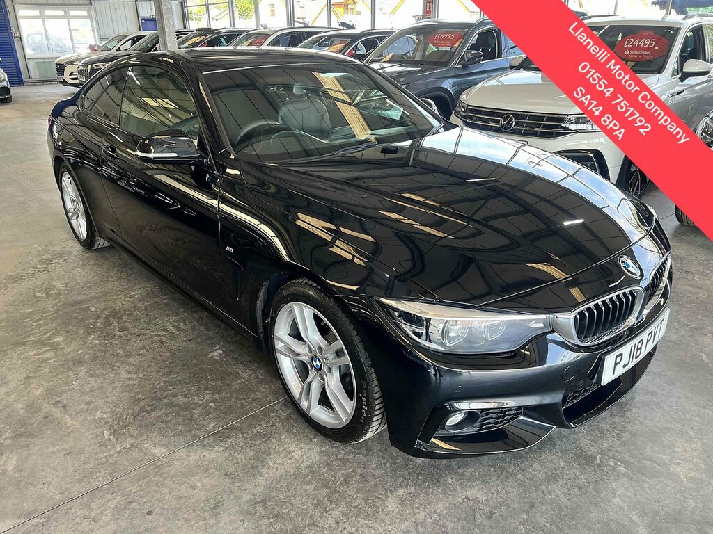 BMW 4 Series Gran Coupe 2.0 420D M Sport Coupe Euro 6 Ss Black