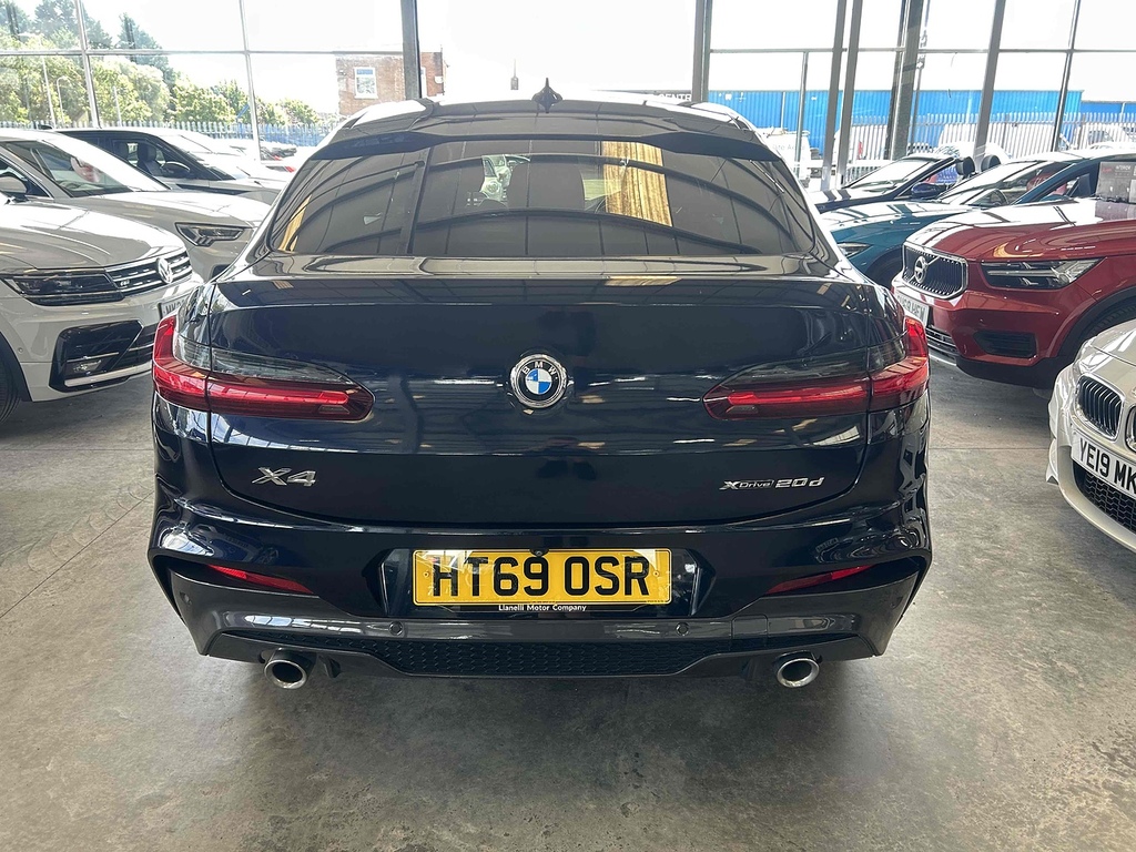 BMW X4 2.0 20D M Sport Suv Xdrive Euro 6 Black #6