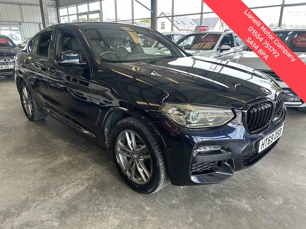BMW X4 2.0 20D M Sport Suv Xdrive Euro 6 Black