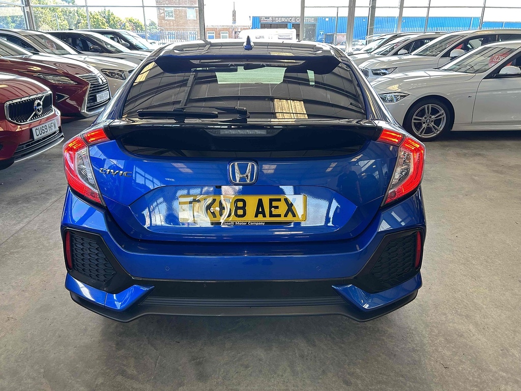 Honda Civic 1.0 Vtec Turbo Sr Hatchback Euro Blue #6