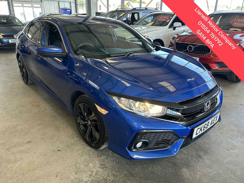 Honda Civic 1.0 Vtec Turbo Sr Hatchback Euro Blue