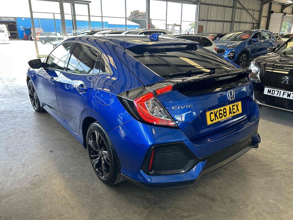 Honda Civic 1.0 Vtec Turbo Sr Hatchback Euro Blue #5