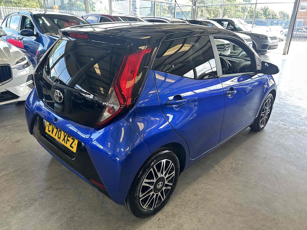 Toyota Aygo 1.0 Vvt-i X-clusiv Hatchback Eur Blue #4