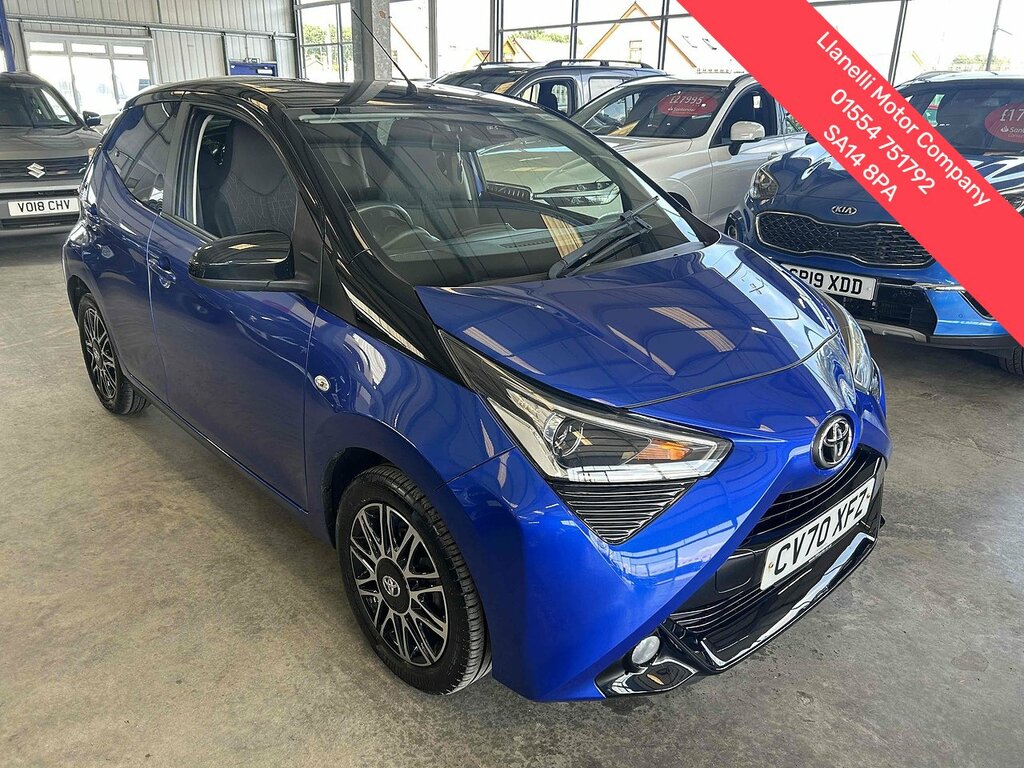 Toyota Aygo 1.0 Vvt-i X-clusiv Hatchback Eur Blue