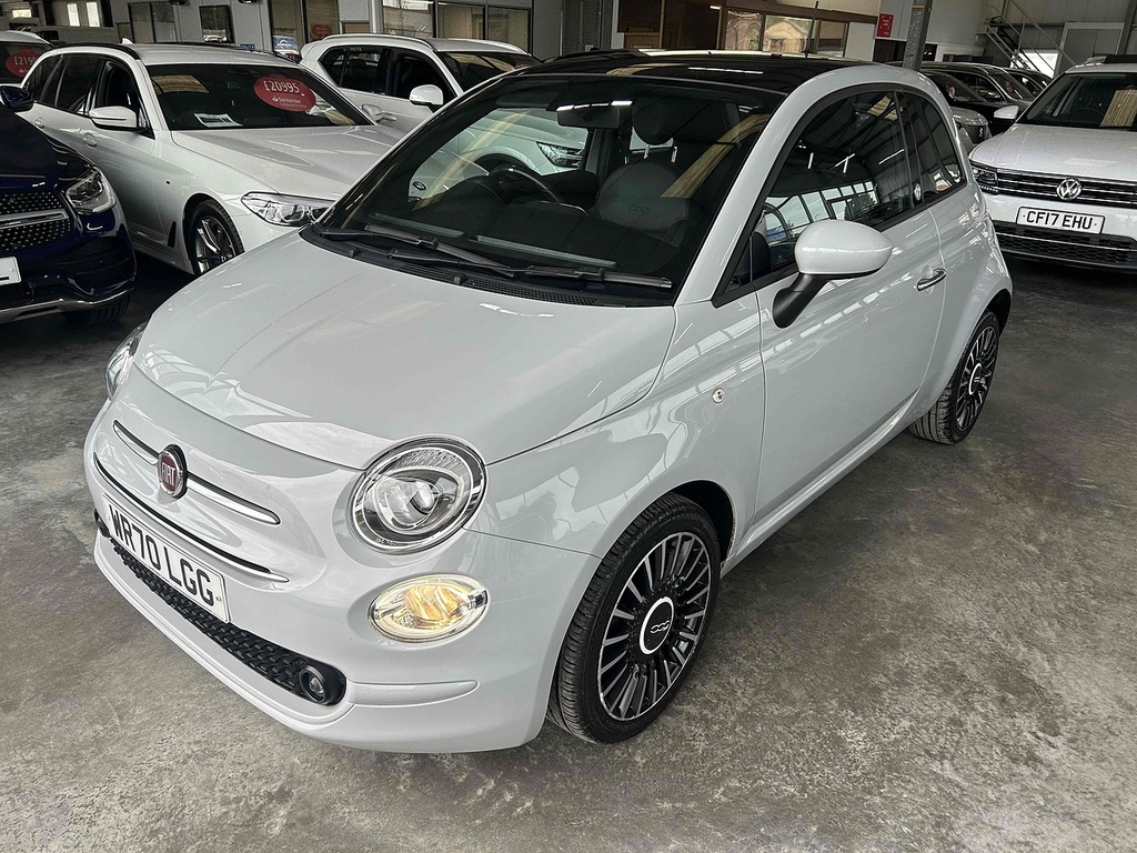 Fiat 500 1.0 Mhev Launch Edition Hatchback Manua WR70LGG Grey #2