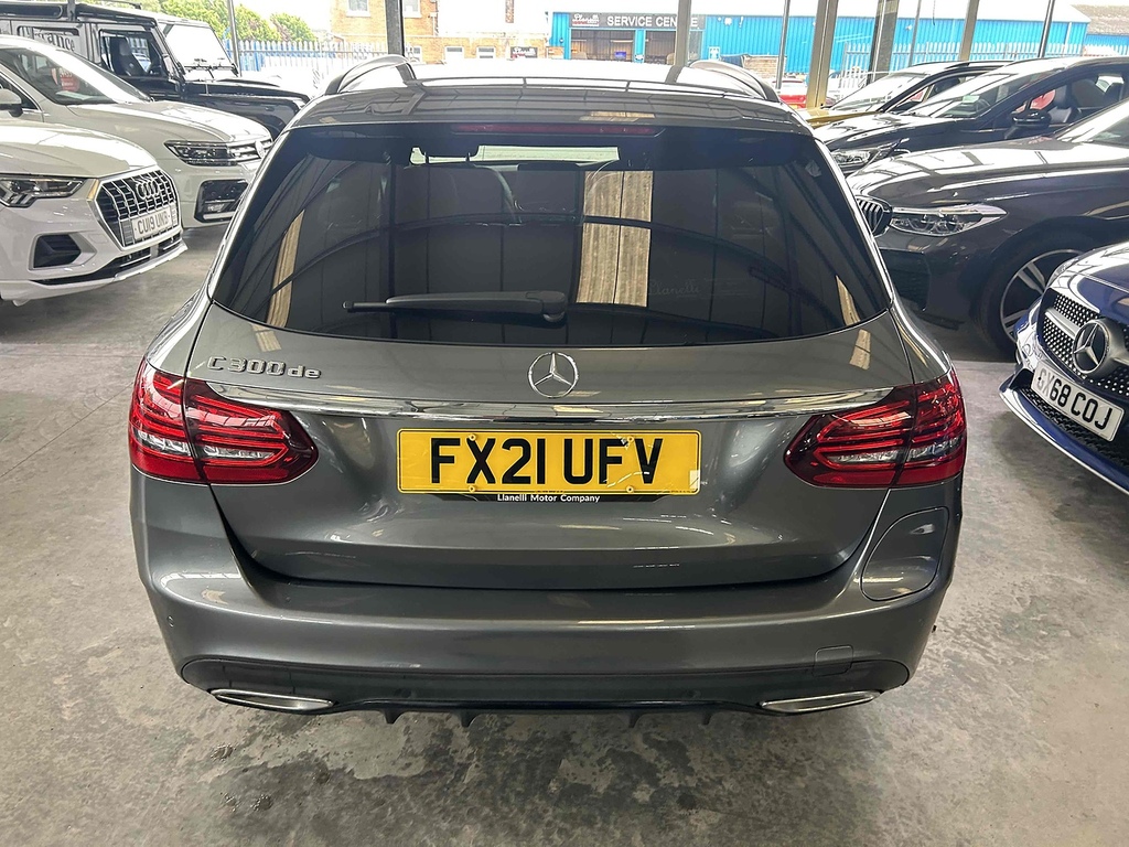 Mercedes-Benz C Class 2.0 C300de 13.5Kwh Amg Line Edition Premium Esta FX21UFV Grey #6