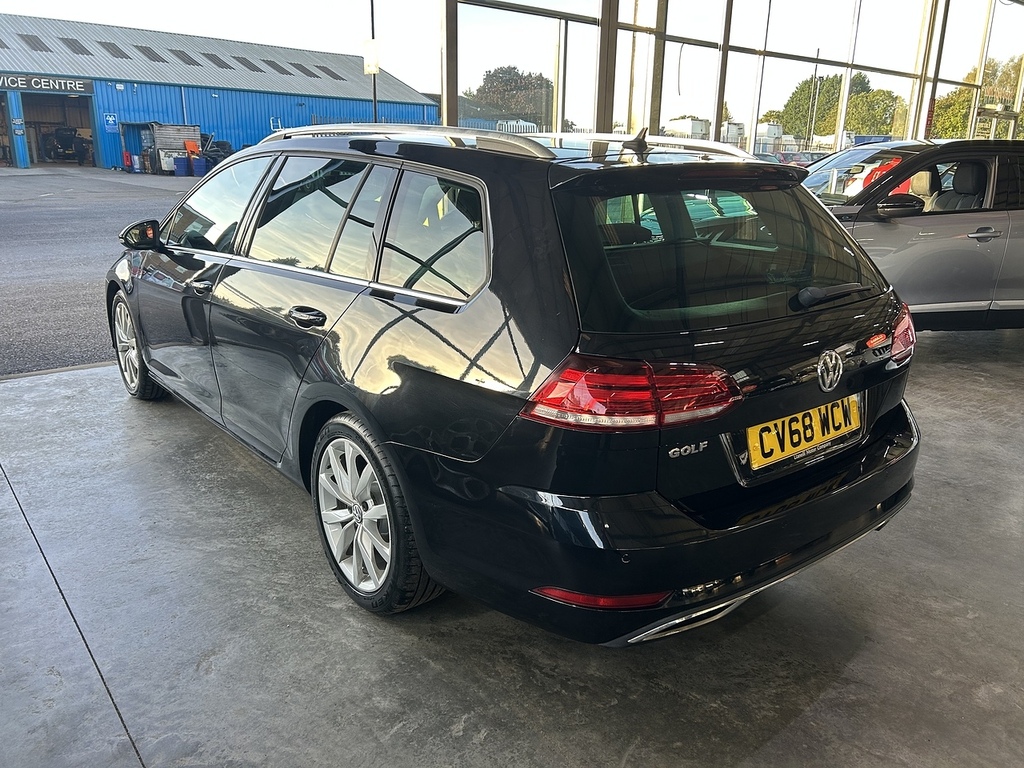 Volkswagen Golf 1.5 Tsi Evo Gt Estate Euro 6 S CV68WCW Black #5