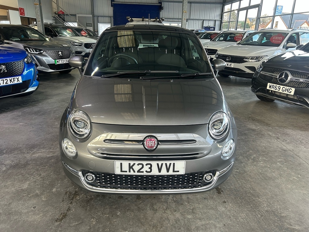 Fiat 500 1.0 Mhev Hatchback Euro 6 Ss LK23VVL Grey #3