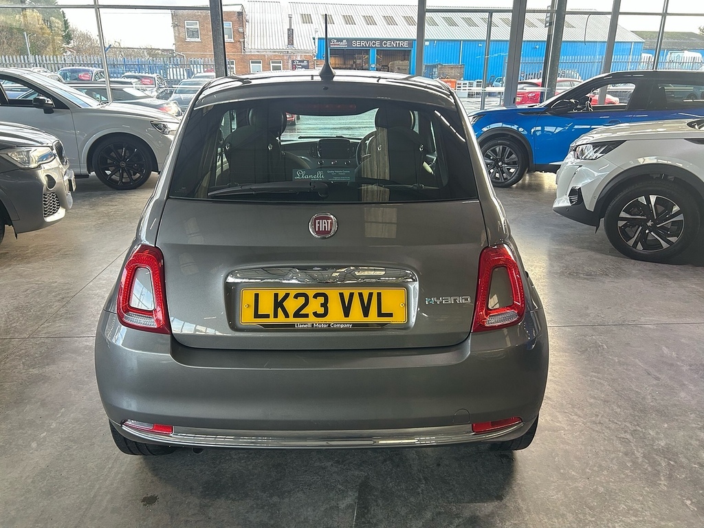 Fiat 500 1.0 Mhev Hatchback Euro 6 Ss LK23VVL Grey #6
