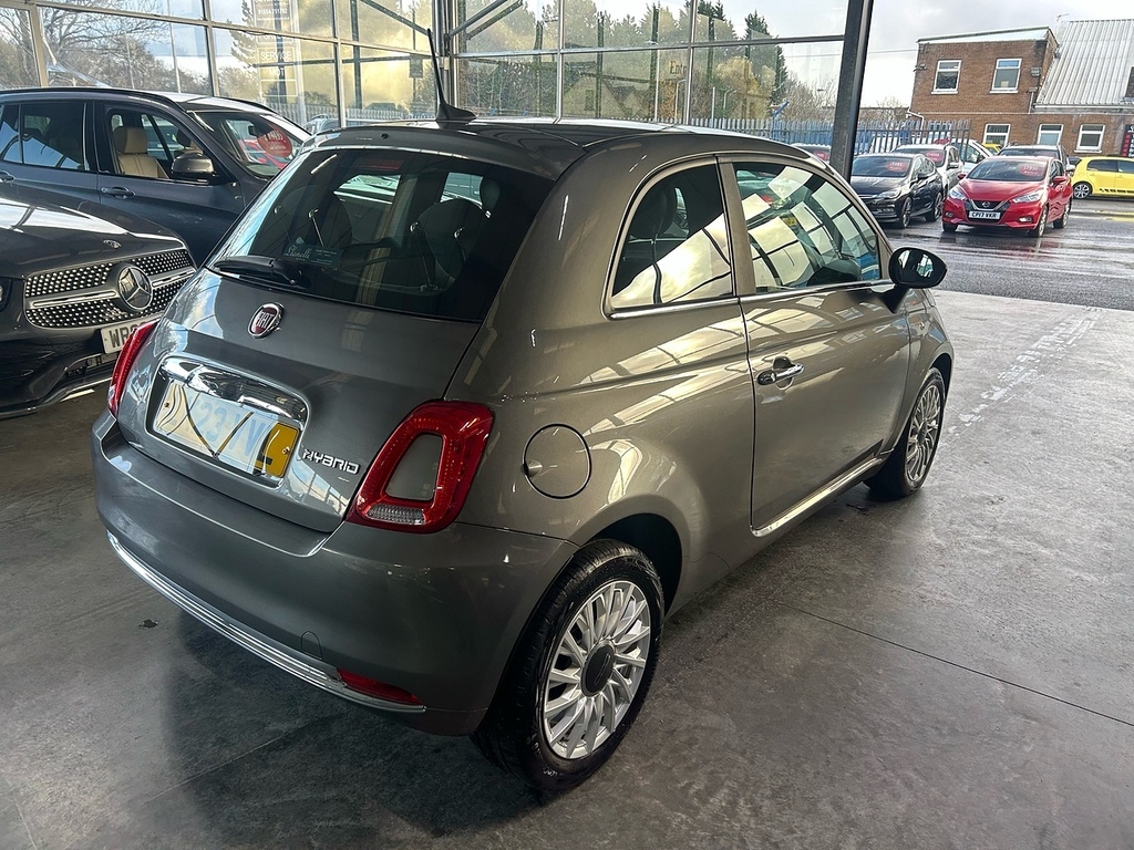 Fiat 500 1.0 Mhev Hatchback Euro 6 Ss LK23VVL Grey #4