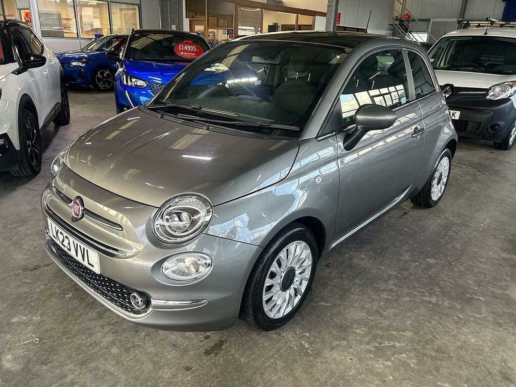 Fiat 500 1.0 Mhev Hatchback Euro 6 Ss LK23VVL Grey #2