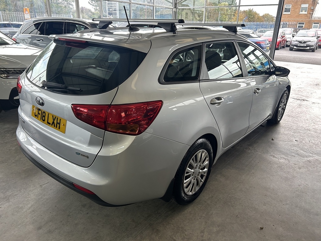 Kia Ceed 1.6 Crdi 1 Sportswagon Euro 6 S CF18LXH Silver #4