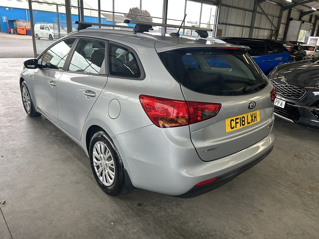Kia Ceed 1.6 Crdi 1 Sportswagon Euro 6 S CF18LXH Silver #5