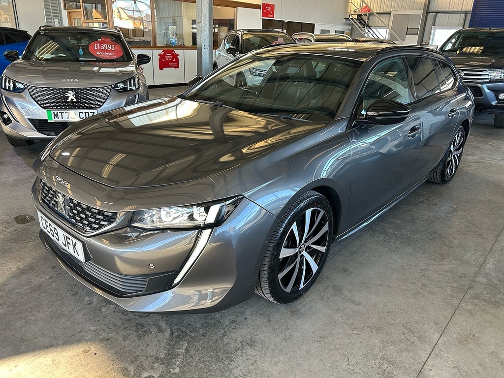 Peugeot 508 SW 2.0 Bluehdi Gt Line Estate Eat Euro 6 Grey #2