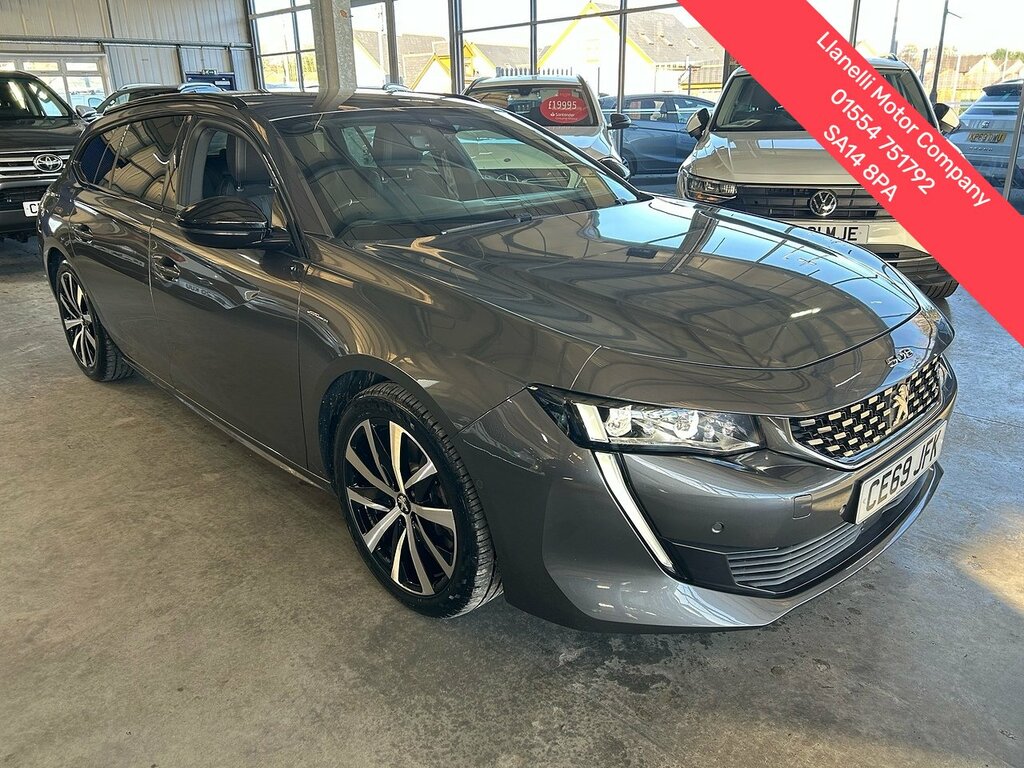 Peugeot 508 SW 2.0 Bluehdi Gt Line Estate Eat Euro 6 Grey