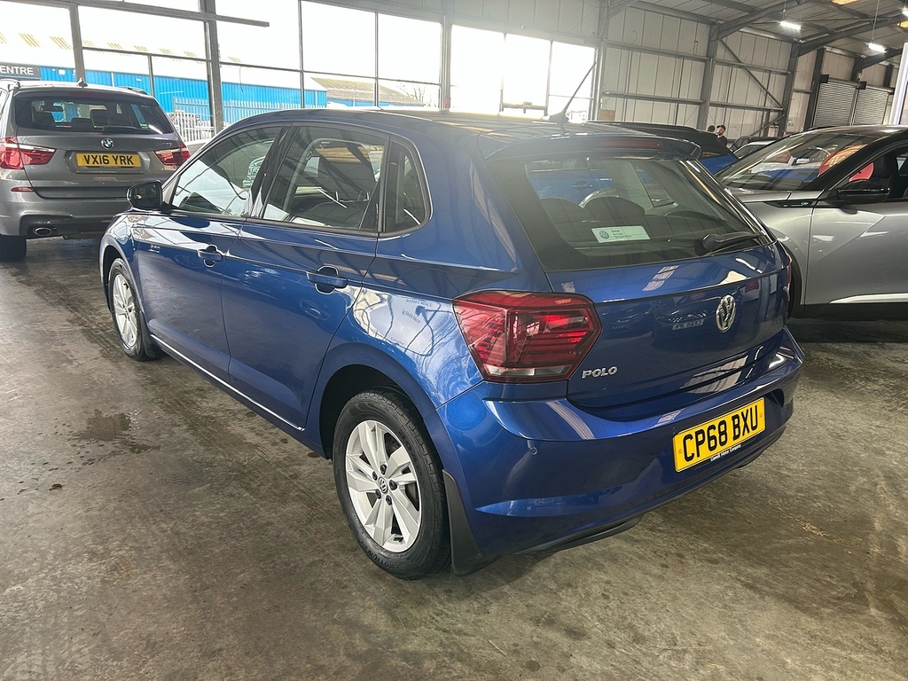Volkswagen Polo 1.0 Tsi Se Hatchback Euro 6 Ss CP68BXU Blue #5