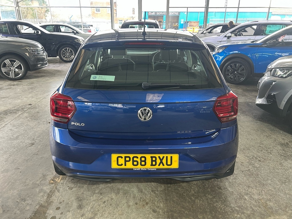 Volkswagen Polo 1.0 Tsi Se Hatchback Euro 6 Ss CP68BXU Blue #6