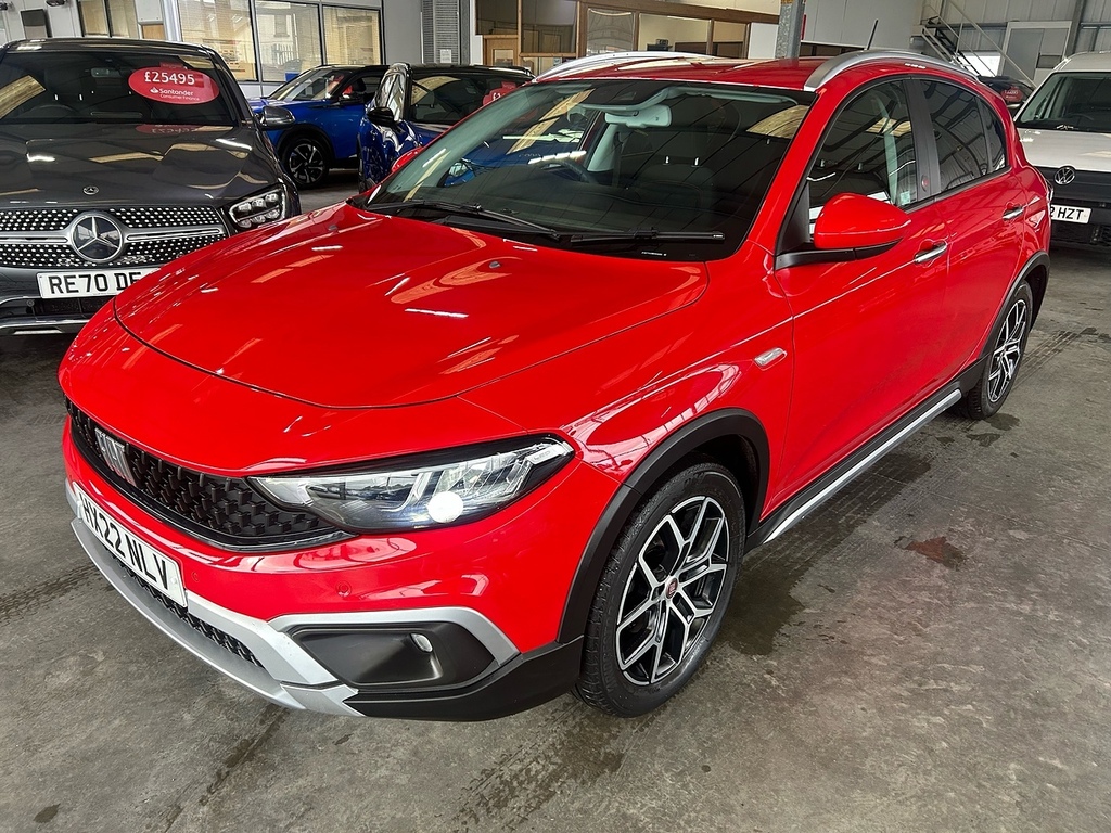 Fiat Tipo 1.0 Red Hatchback Euro 6 Ss Red #2