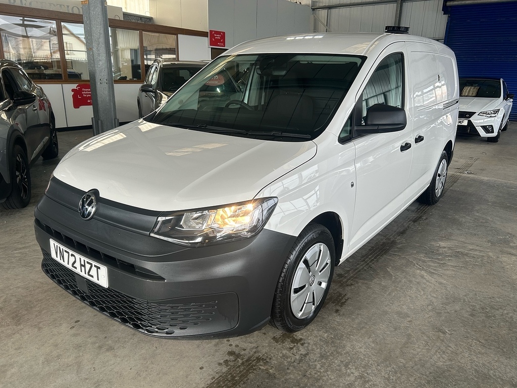 Volkswagen Caddy Maxi 2.0 Tdi C20 Commerce Panel Van 6Dr L VN72HZT White #2