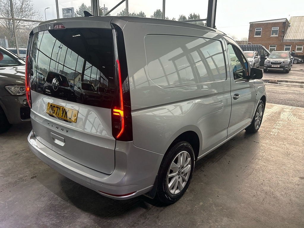 Volkswagen Caddy 2.0 Tdi C20 Commerce Pro Panel Van Manu DG71VKJ Silver #4