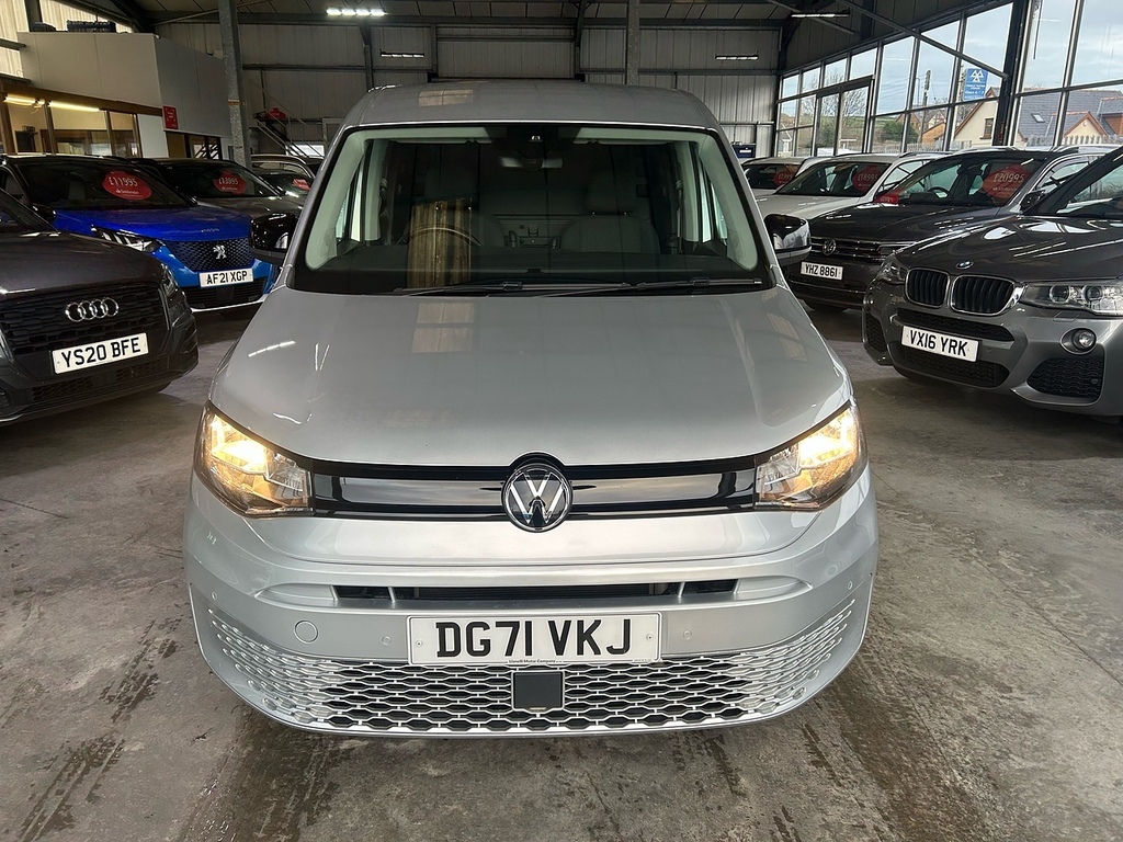 Volkswagen Caddy 2.0 Tdi C20 Commerce Pro Panel Van Manu DG71VKJ Silver #3
