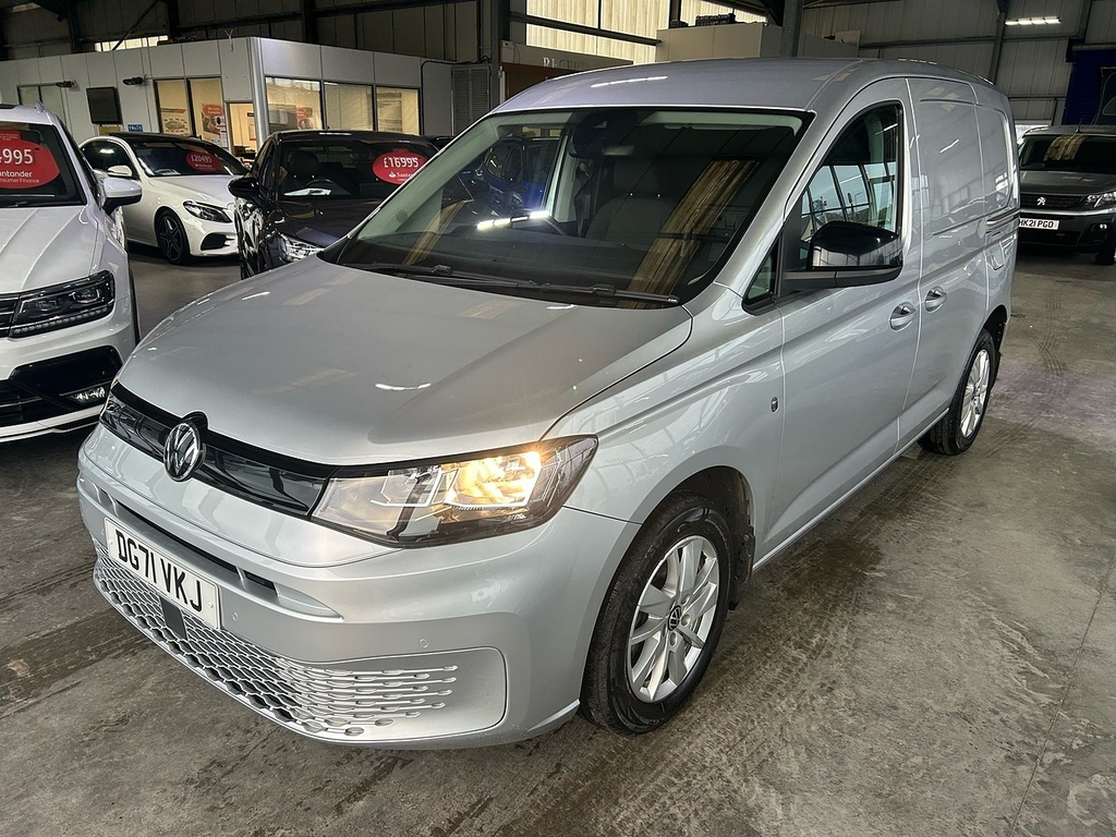 Volkswagen Caddy 2.0 Tdi C20 Commerce Pro Panel Van Manu DG71VKJ Silver #2