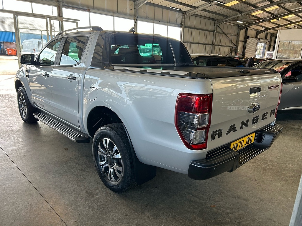 Ford Ranger 2.0 Ecoblue Wildtrak Pickup Double Cab HW70JWD Silver #5