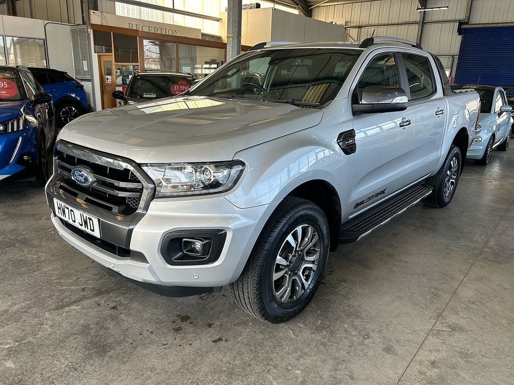 Ford Ranger 2.0 Ecoblue Wildtrak Pickup Double Cab HW70JWD Silver #2