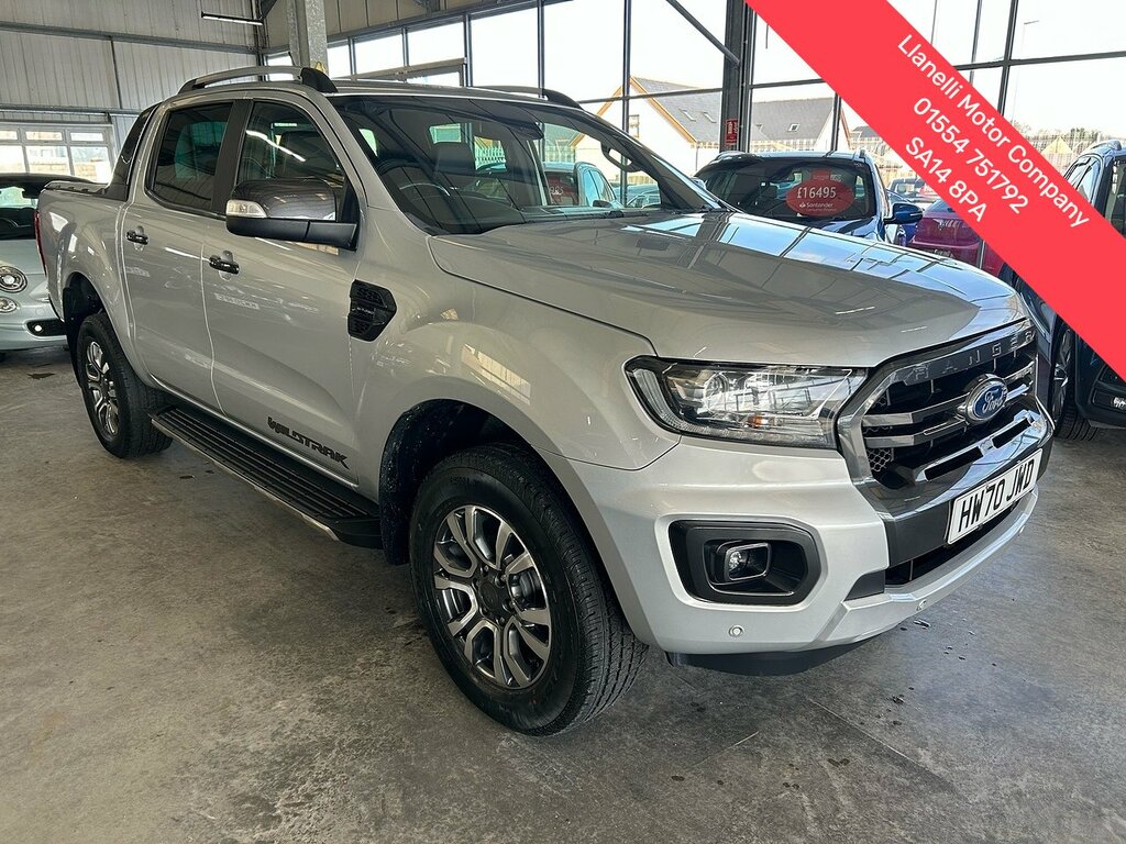 Ford Ranger 2.0 Ecoblue Wildtrak Pickup Double Cab Silver