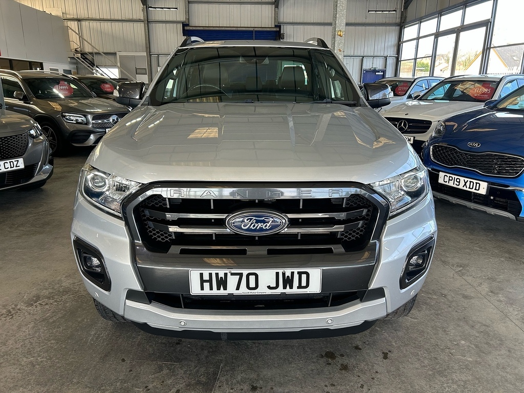 Ford Ranger 2.0 Ecoblue Wildtrak Pickup Double Cab HW70JWD Silver #3