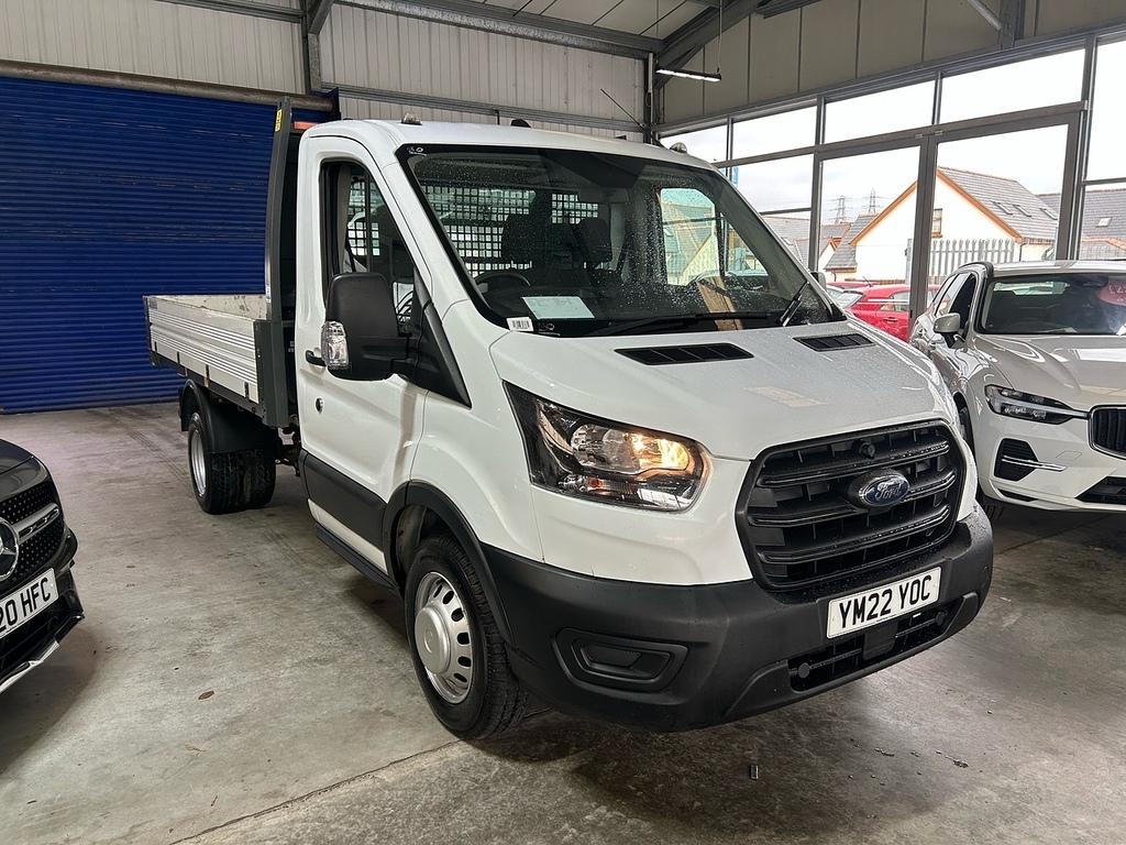 Ford Transit Custom Tipper 2.0 350 Ecoblue Hd Leader Tipper YM22YOC White #5