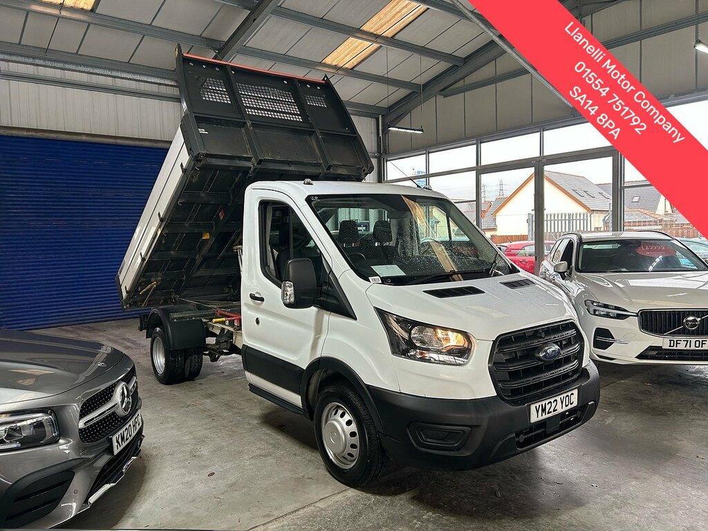 Ford Transit Custom Tipper 2.0 350 Ecoblue Hd Leader Tipper White