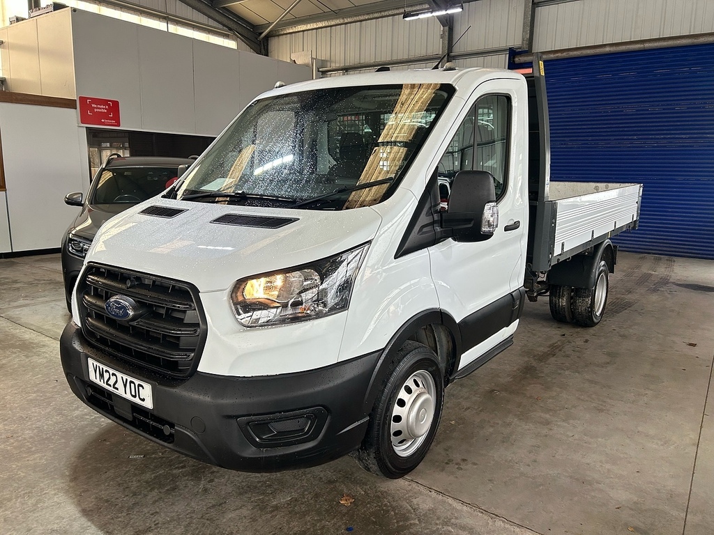 Ford Transit Custom Tipper 2.0 350 Ecoblue Hd Leader Tipper YM22YOC White #6