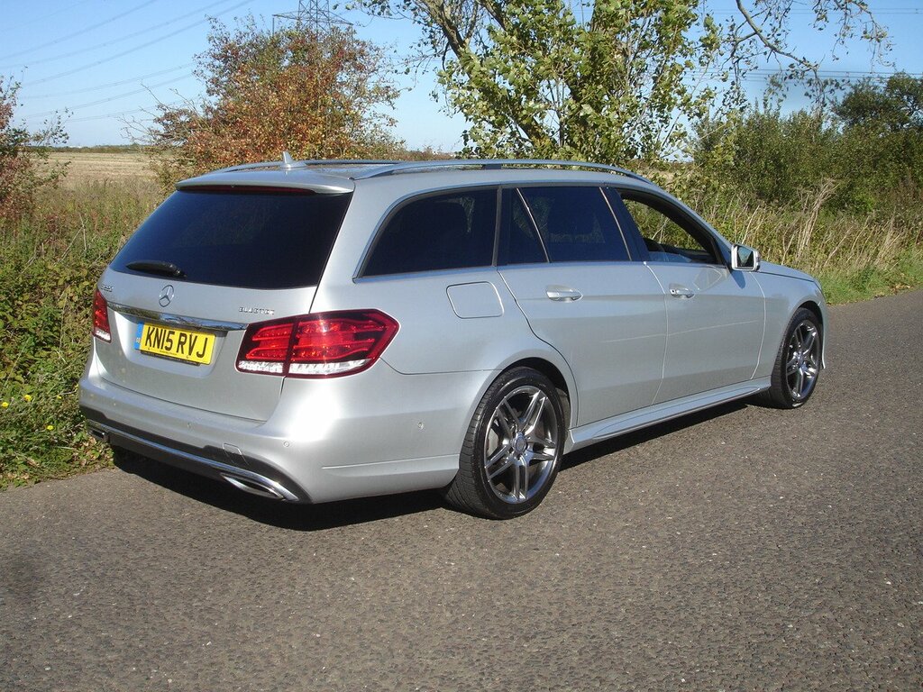 Mercedes-Benz E Class E220 Bluetec Amg Line Premium KN15RVJ Silver #6