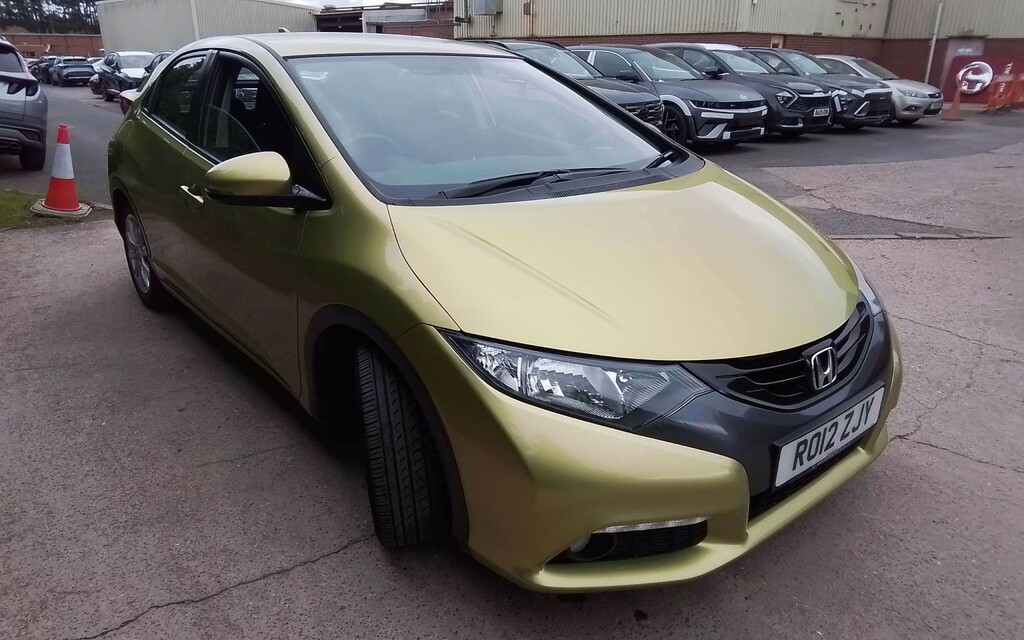 Honda Civic 1.8 I-vtec Es RO12ZJY Yellow #3
