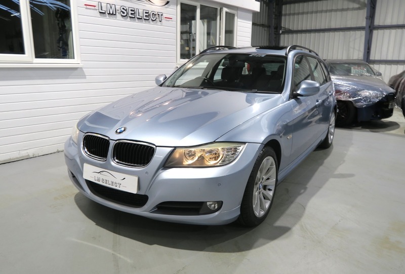 BMW 3 Series 320D Se Touring 177 Blue #4