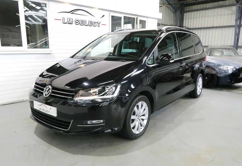 Volkswagen Sharan Sel Tdi Dsg 143 Black #5