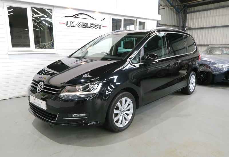 Volkswagen Sharan Sel Tdi Dsg 143 Black #6